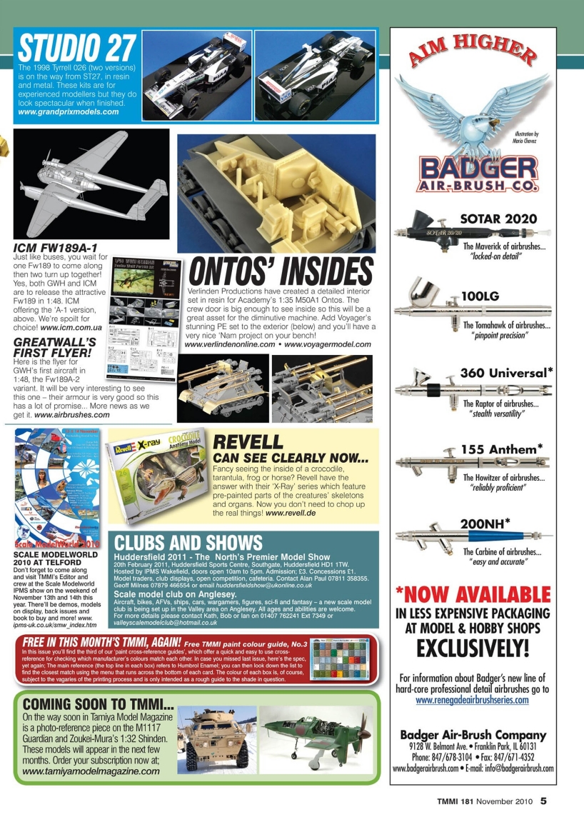 Tamiya Model Magazine 181 (2010.11)